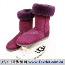 浙江众盛鞋厂 -5815紫色UGG雪地靴,厂家直销,价格实惠